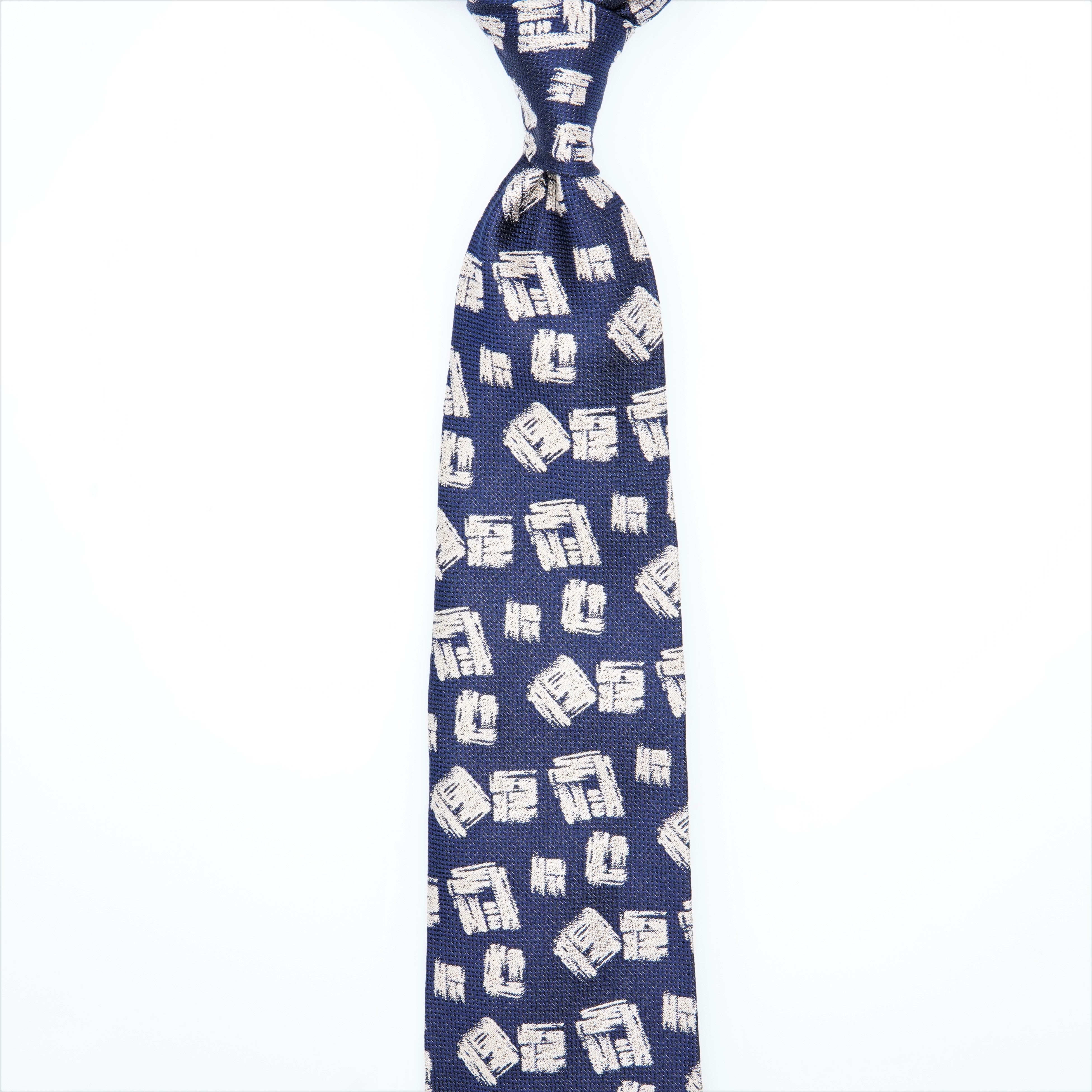 NEW ARRIVAL// TIEYOURTIE GEOMETRIC7 SETTEPIEGHE NECKTIE – TIE YOUR TIE