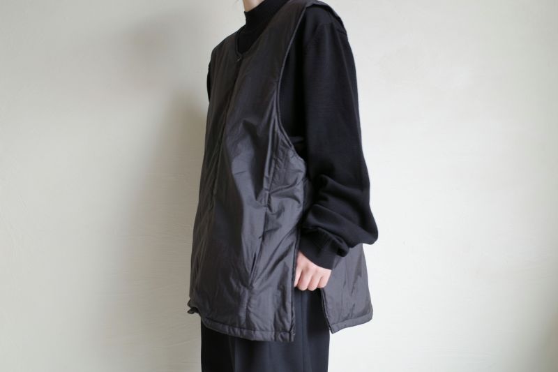 stein REVERSIBLE MODS COAT・BLACK - tity