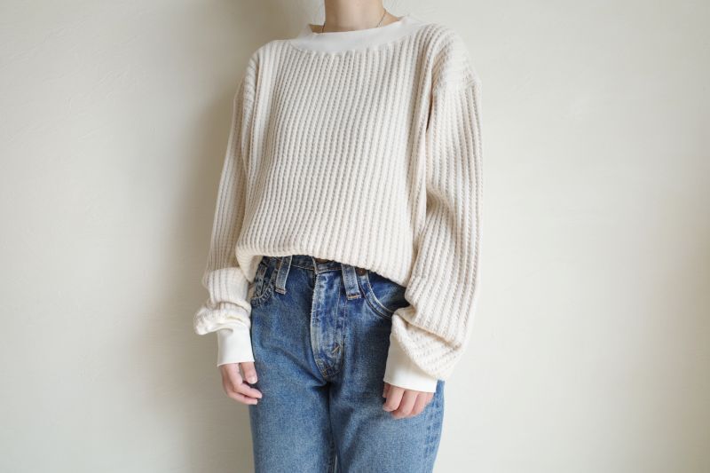 KOOKY ZOO クーキーズー WAFFLE L/S TEE - tity