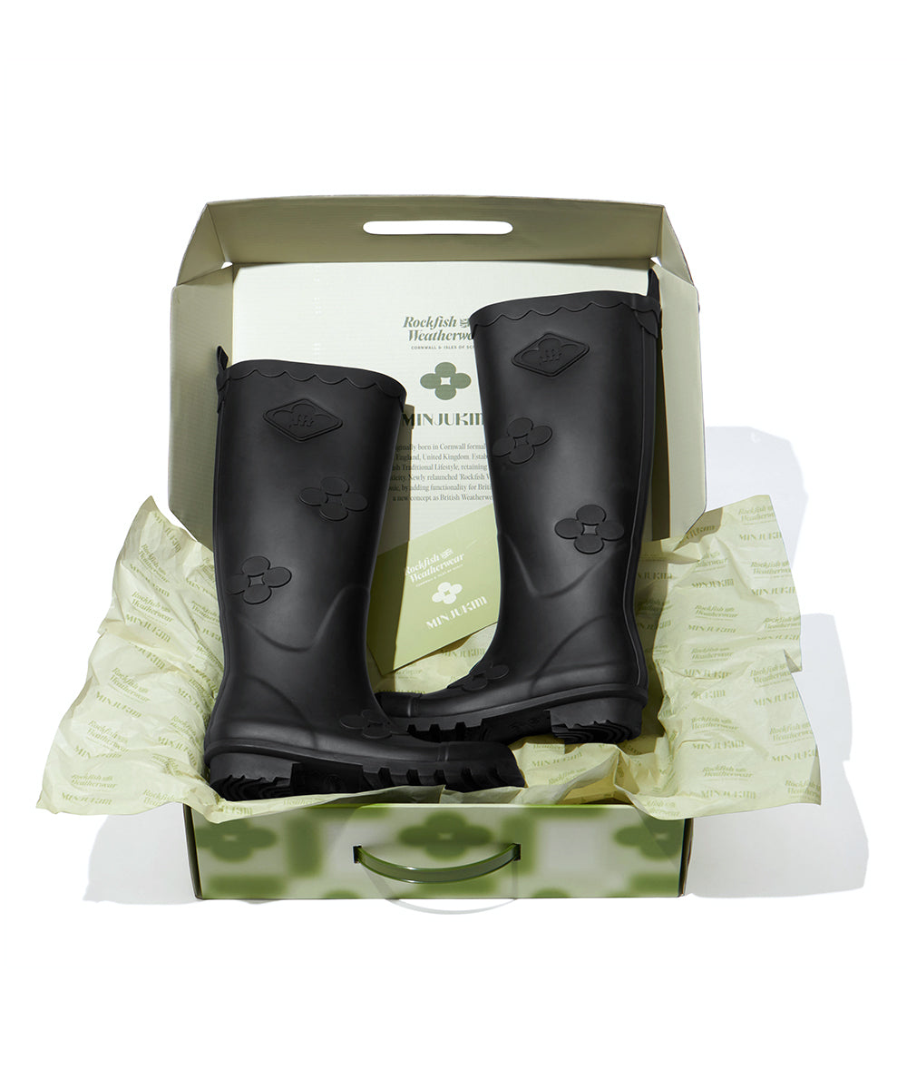 Rockfish Weatherwear รองเท้าบูท X Minjukim Floral Shadow Boots