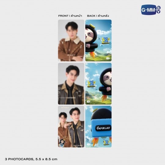 GMMTV / WINNYSATANG MINI フォトセット - タイBL・タイGLドラマグッズ