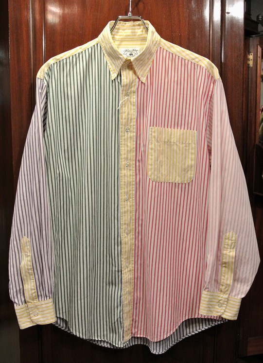 Vintage/Used】ブルックスブラザーズ クレイジーパターン B.Dシャツ