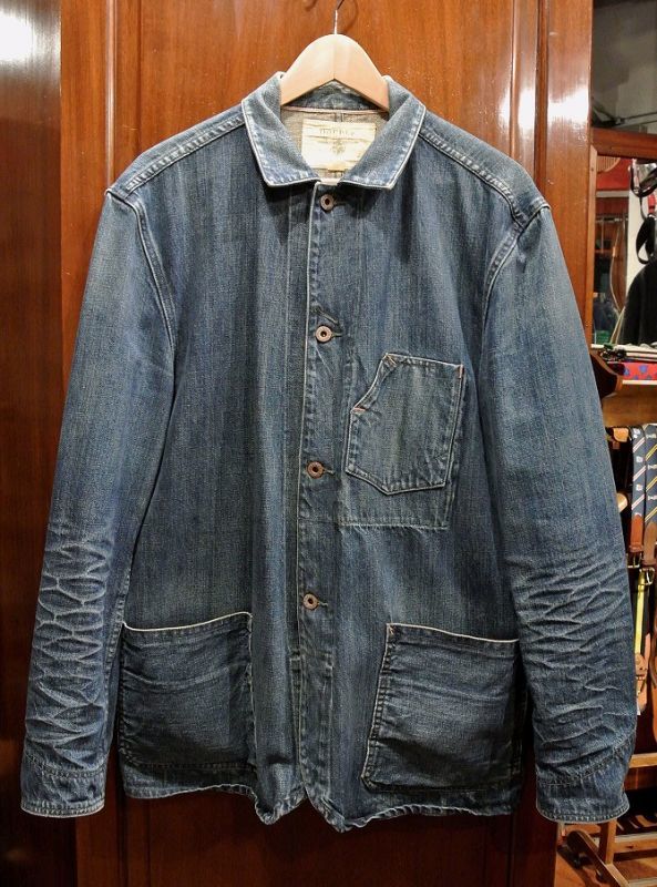 EXCELLENT USED】RRL ラルフローレン デニム カバーオールジャケット