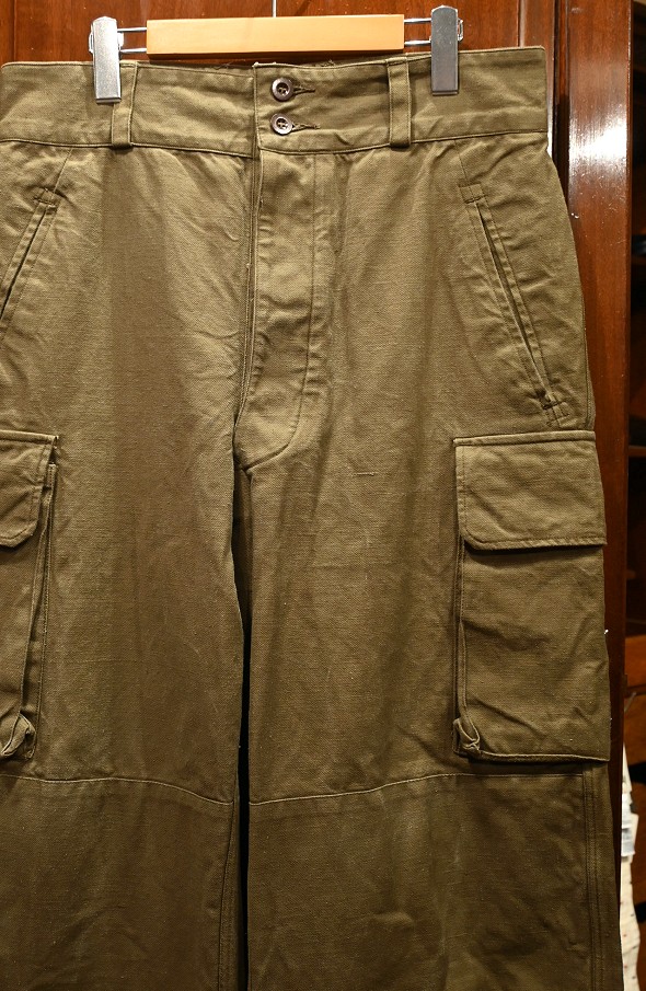 USED 50S フランス軍 M-47 カーゴパンツ 前期モデル (SIZE:不明 34