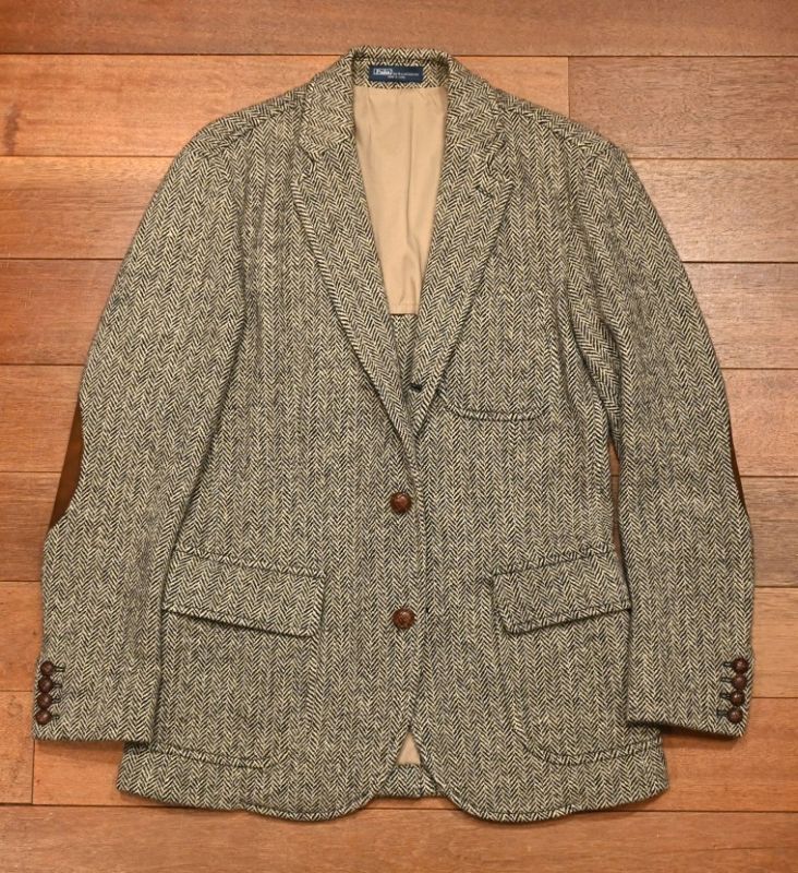 USED PoloRalphlauren ポロラルフローレン ヘリンボーンツイード