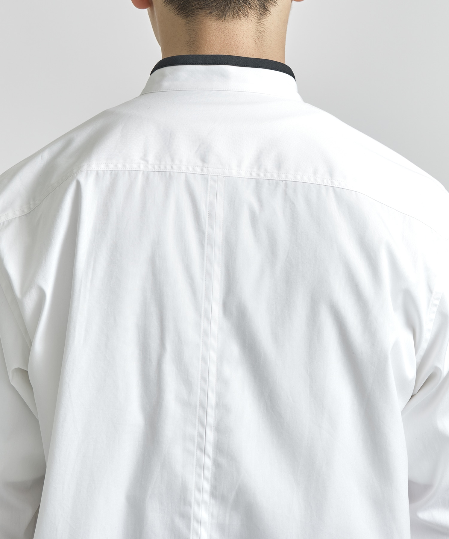 EX.STAND COLLAR SHIRT | IRENISA