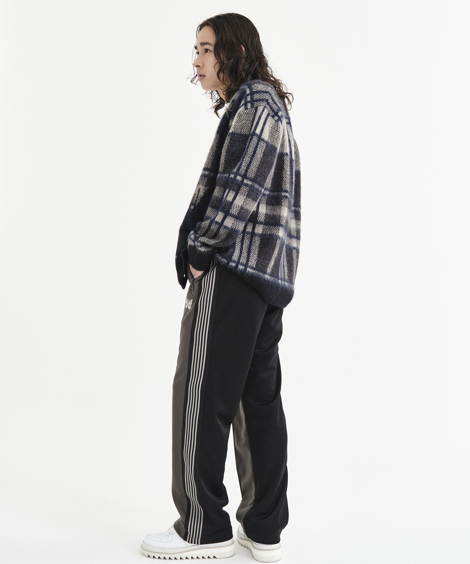 EX.Track Pant - Poly Smooth 2 Tone｜ NEEDLES