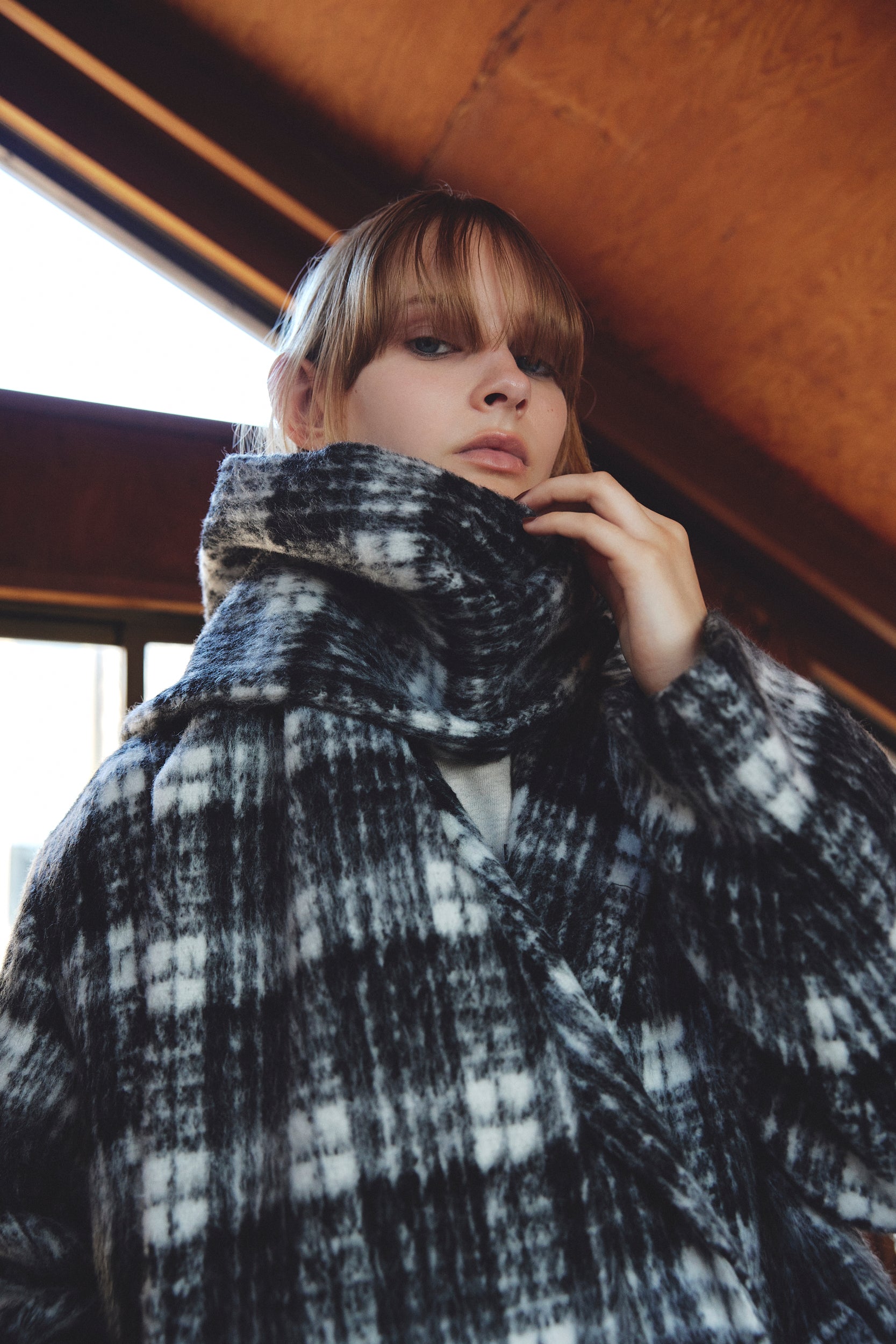Marksburg Plaid Coat – THE TOÉ