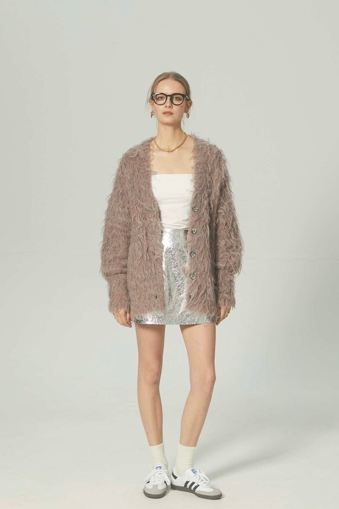 Pigalle Shaggy Cardigan – THE TOÉ