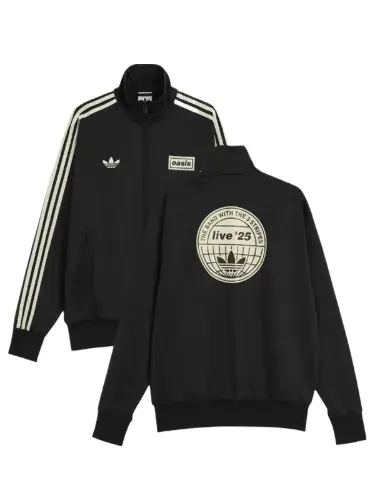 Adidas Oasis Black Track Jacket | Adidas Black Jacket