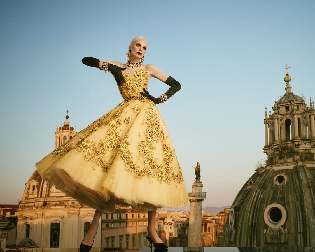 Dolce & Gabbana Alta Moda Summer 2025 Editorial Shots | The Impression