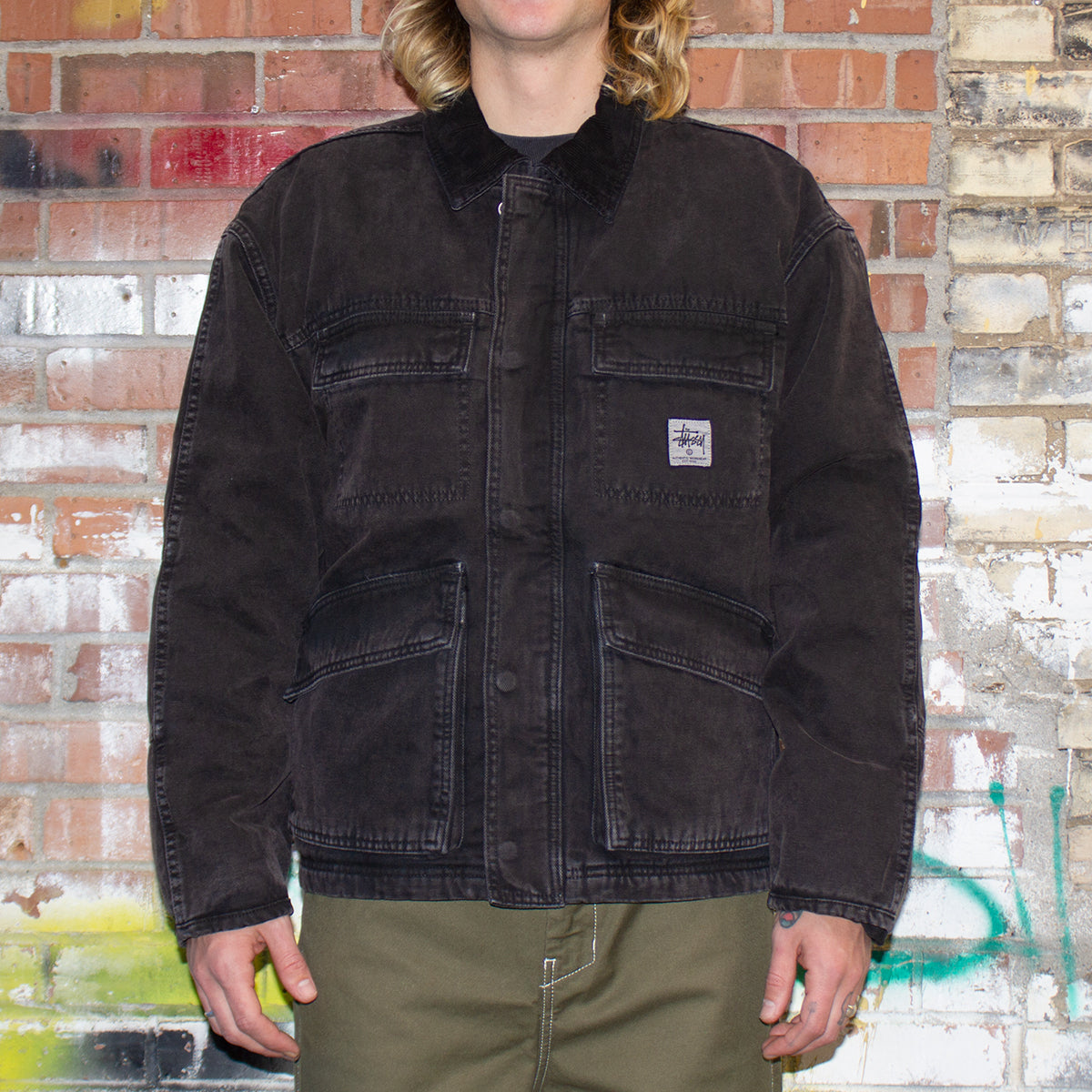 Washed Canvas Shop Jacket – Premier