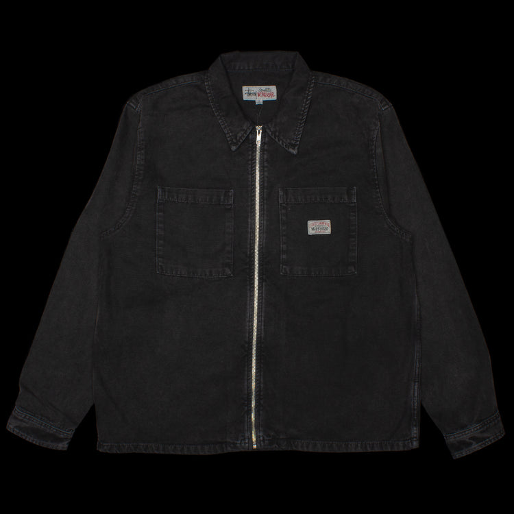 Washed Canvas Zip Shirt – Premier