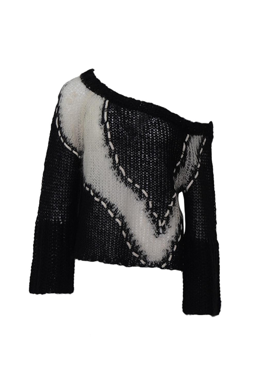 THEREDTHREAD / ザレッドスレッド】S big symbol knit