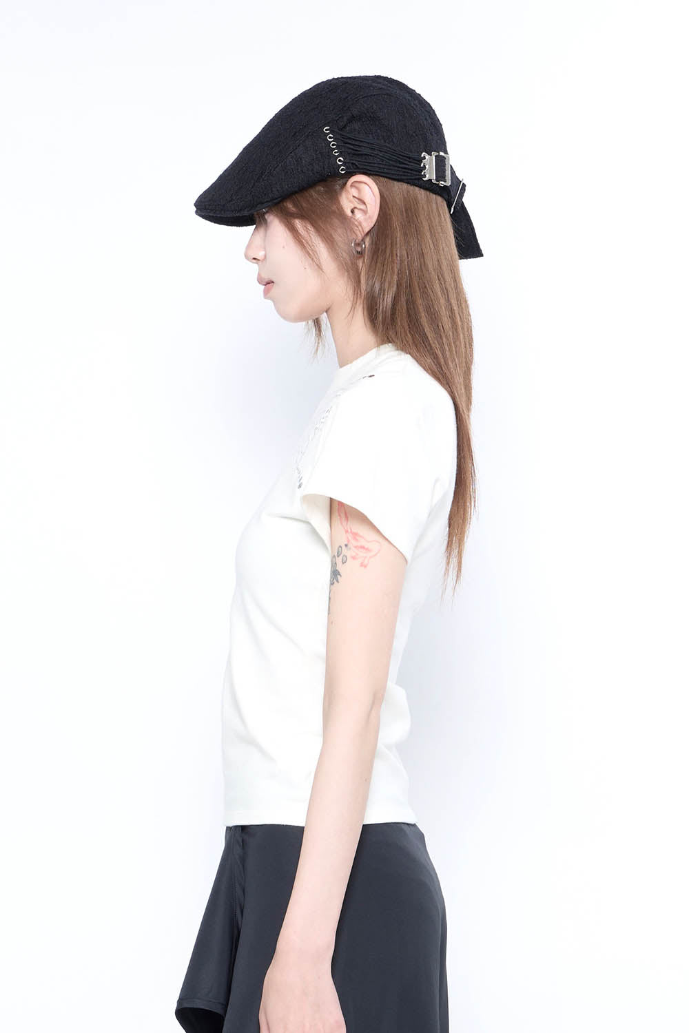 THEREDTHREAD】S lace up hunting cap