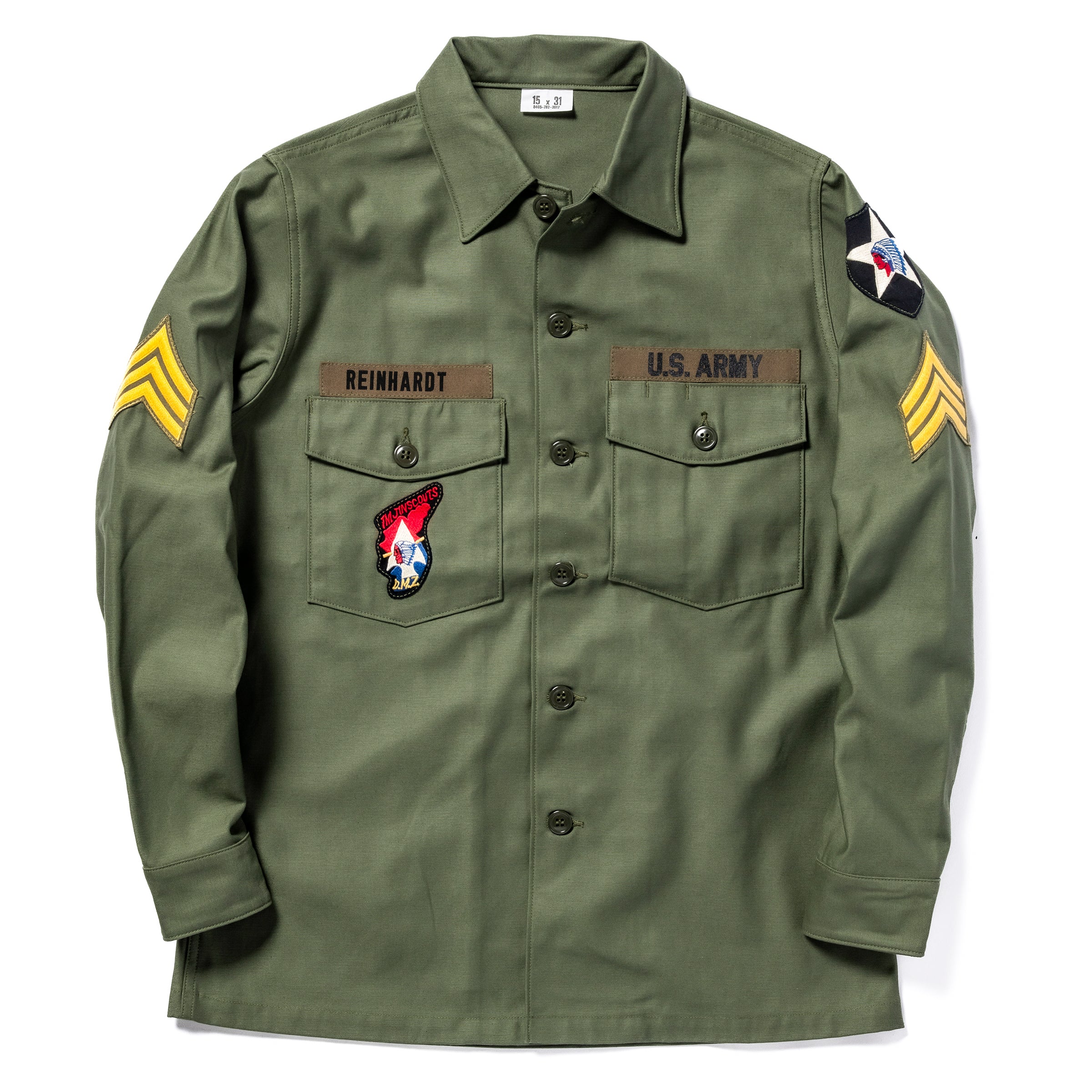 OG-107 UTILITY SHIRT / IMJIN SCOUTS – The Real McCoy's