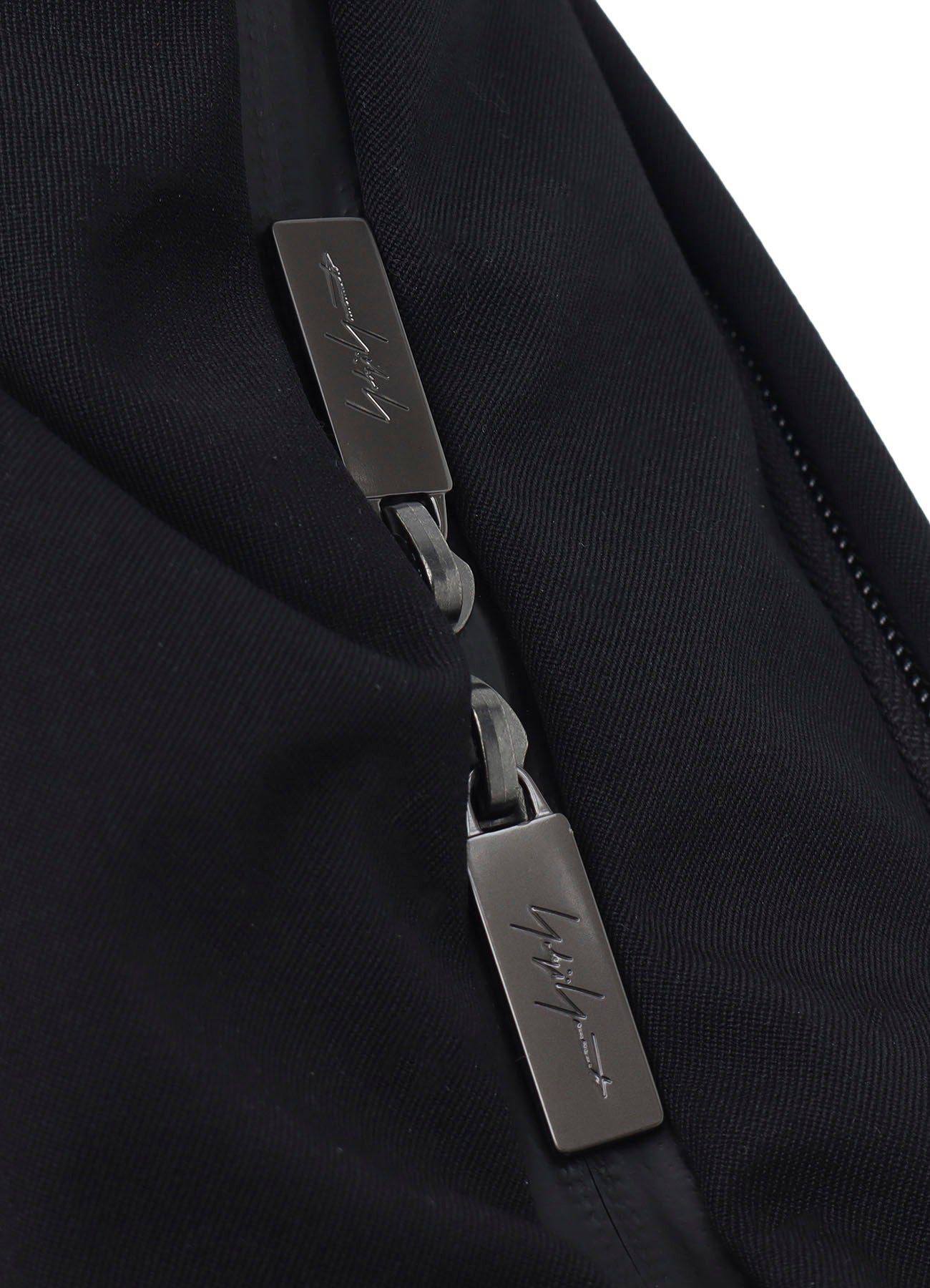 WOOL GABARDINE NYLON TAPE DRAPE SACOCHE – THE SHOP YOHJI YAMAMOTO