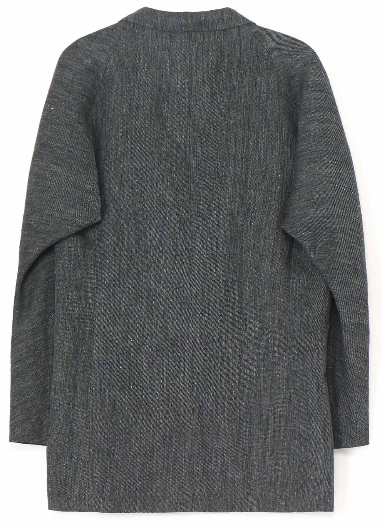 FLAX TOP GABARDINE RAGLAN SLEEVE JACKET – THE SHOP YOHJI YAMAMOTO