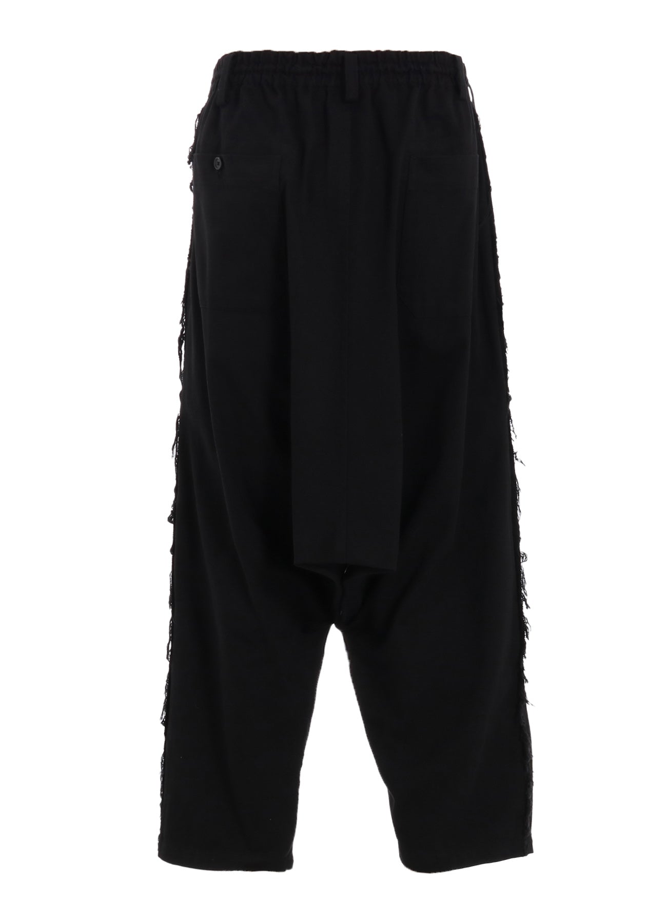 COTTON DRILL CUT-OUT SAROUEL PANTS – THE SHOP YOHJI YAMAMOTO