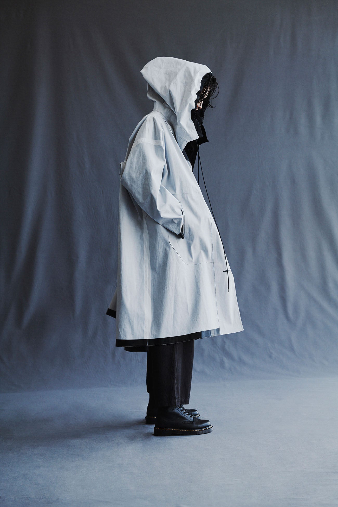 Y's 1972 - Y's CRAFTED BY MACKINTOSH]HOODED COAT – THE SHOP YOHJI