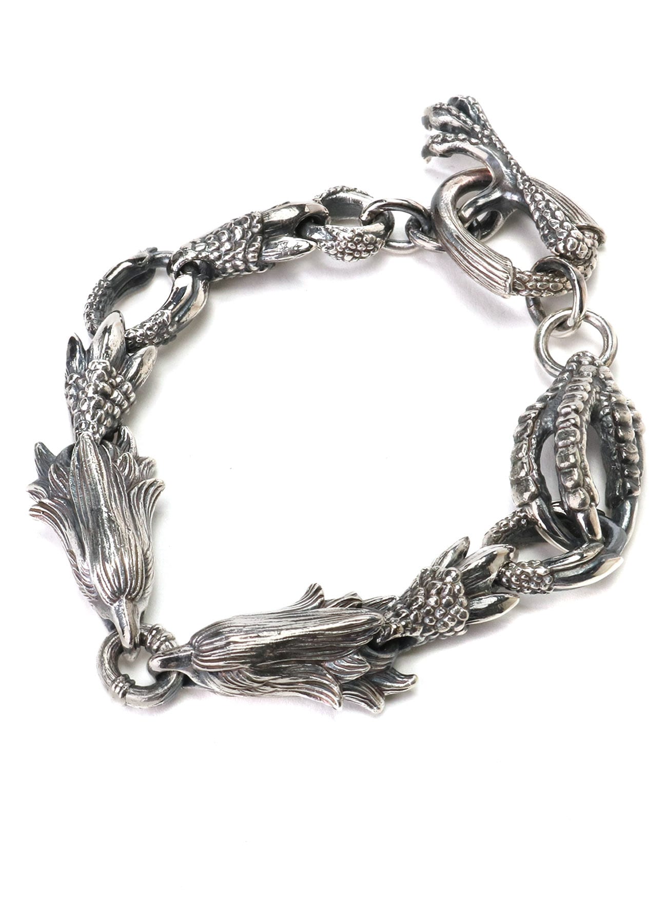 SILVER 950 EAGLE BRACELET(FREE SIZE Silver): GOTHIC YOHJI YAMAMOTO