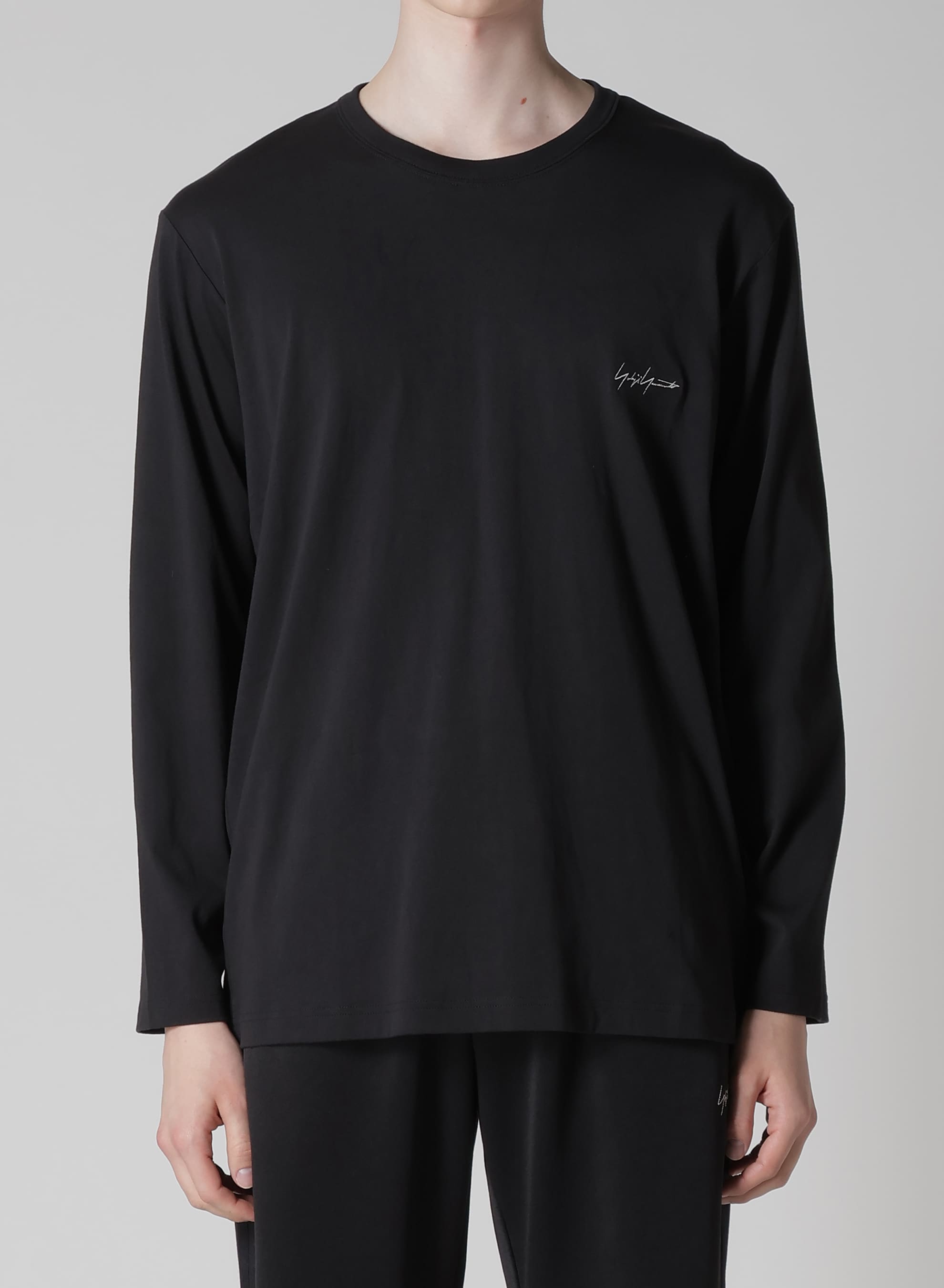 Y-3 KURO LONG SLEEVE T(XS Black): Yohji Yamamoto POUR HOMME｜THE