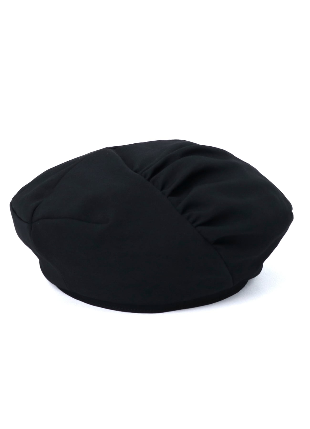 WOOL GABARDINE DART BERET(FREE SIZE Black): Y's｜THE SHOP YOHJI