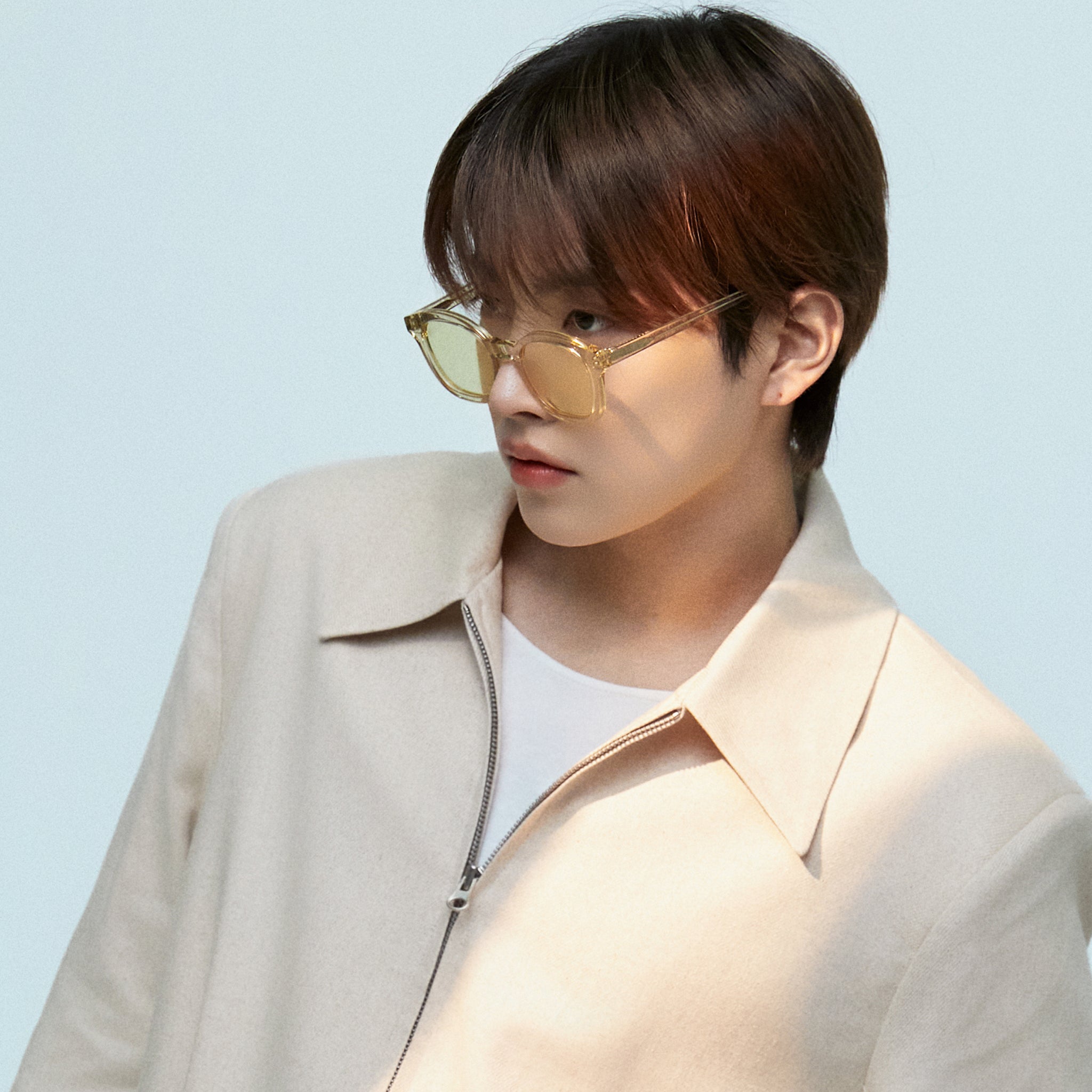 AT SQUARE 02 CLEAR YELLOW FRAME YELLOW LENS – The Silent Soul