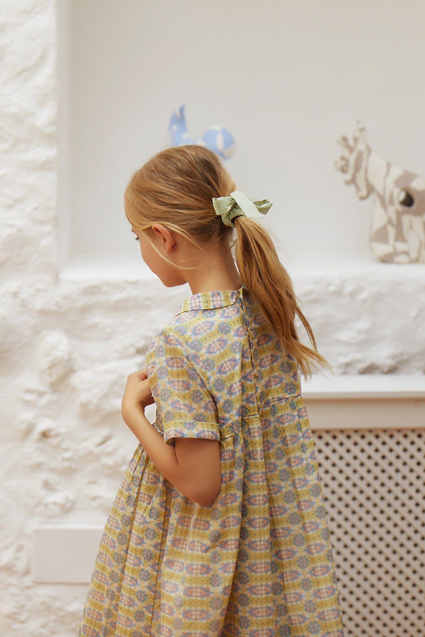 Apolina ノースリーブワンピース 7-9y Apolina ノースリーブワンピース