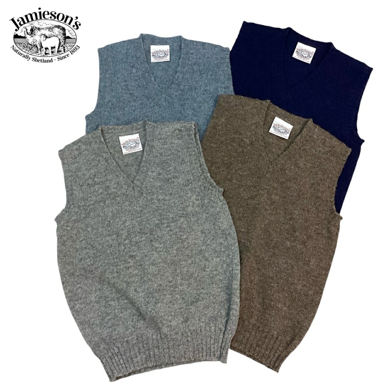楽天市場】ジャミーソンズ ベスト（ベスト・ジレ｜トップス）：メンズ