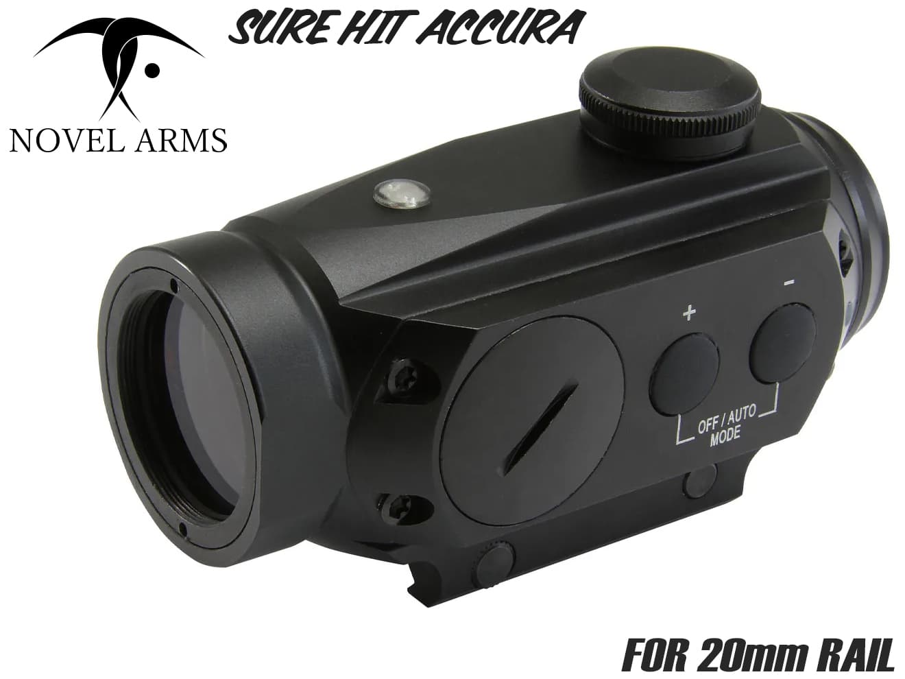 楽天市場】【送料無料】NOVEL ARMS ドットサイト SURE HIT M4s