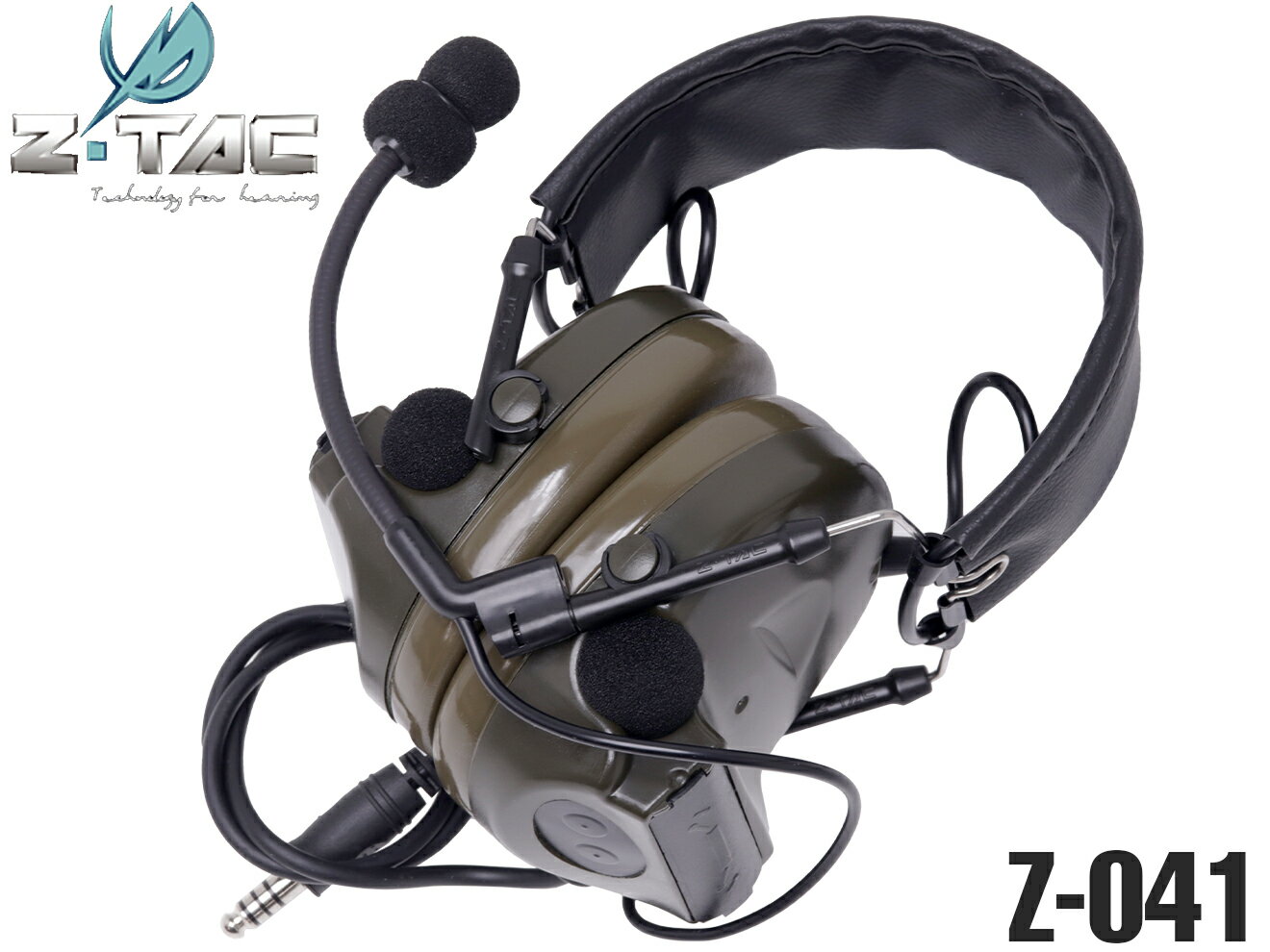 楽天市場】Z-TACTICAL CMTC 2ヘッドセット+ICOM用U94タイプPTT