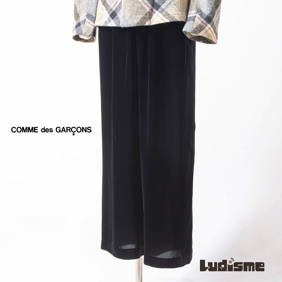 楽天市場】ベロア パンツ（ブランドコムデギャルソン）（レディース