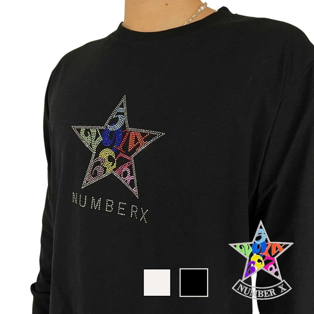 楽天市場】スワロフスキー（袖の長さ長袖）（Tシャツ・カットソー