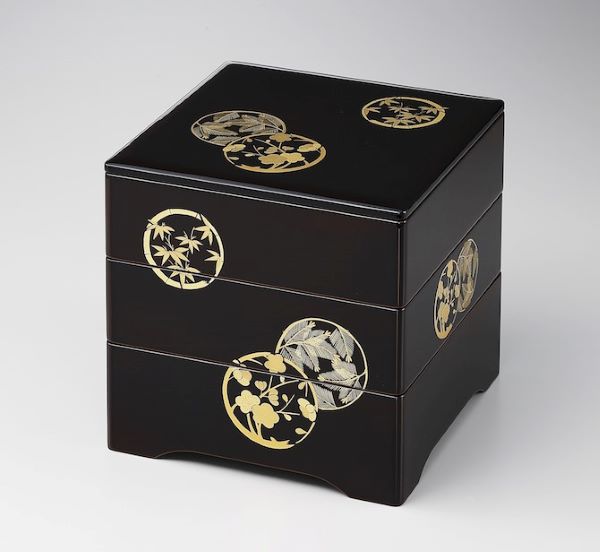 楽天市場】3段 会津漆器 重箱の通販