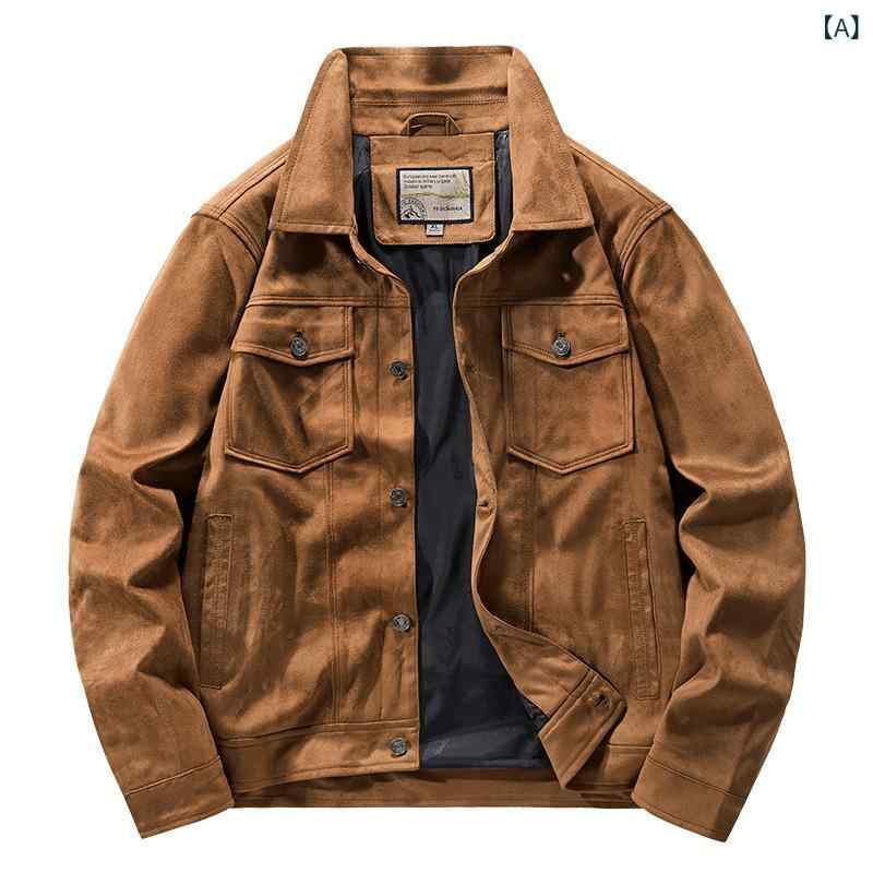 楽天市場】スエード ブルゾン（メンズファッション）の通販