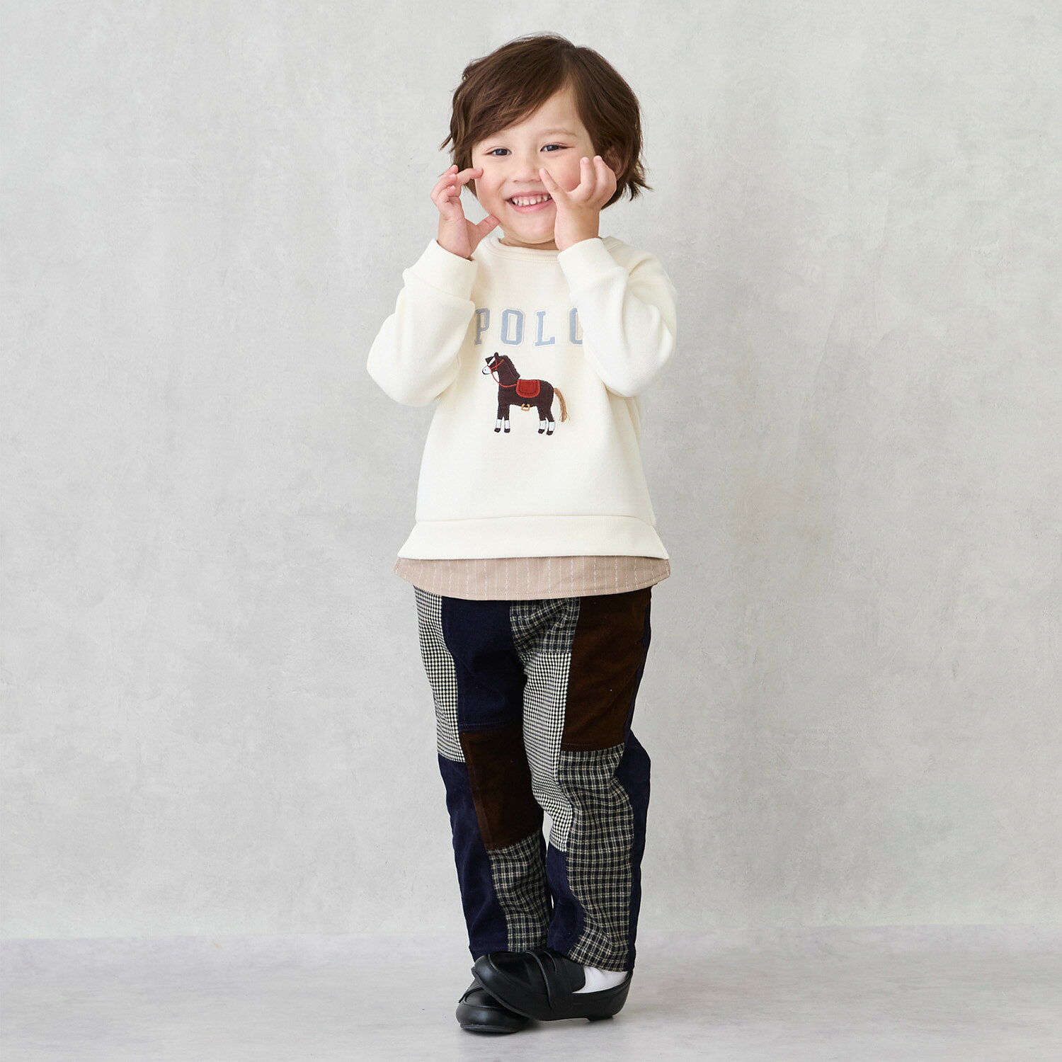 楽天市場】パッチワーク パンツ（キッズ・ベビー・マタニティ）の通販