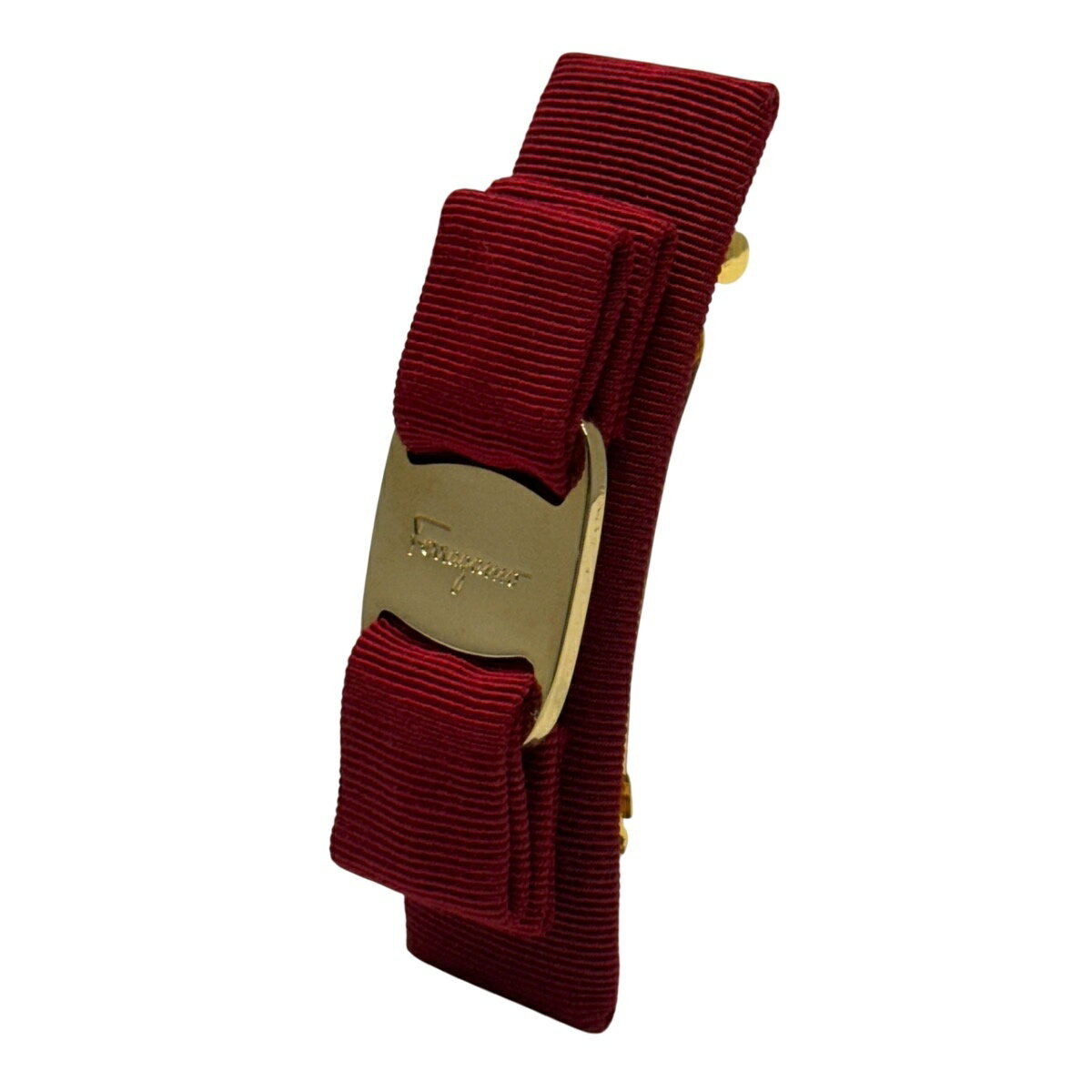 楽天市場】フェラガモ（カラーレッド）（バレッタ｜ヘアアクセサリー