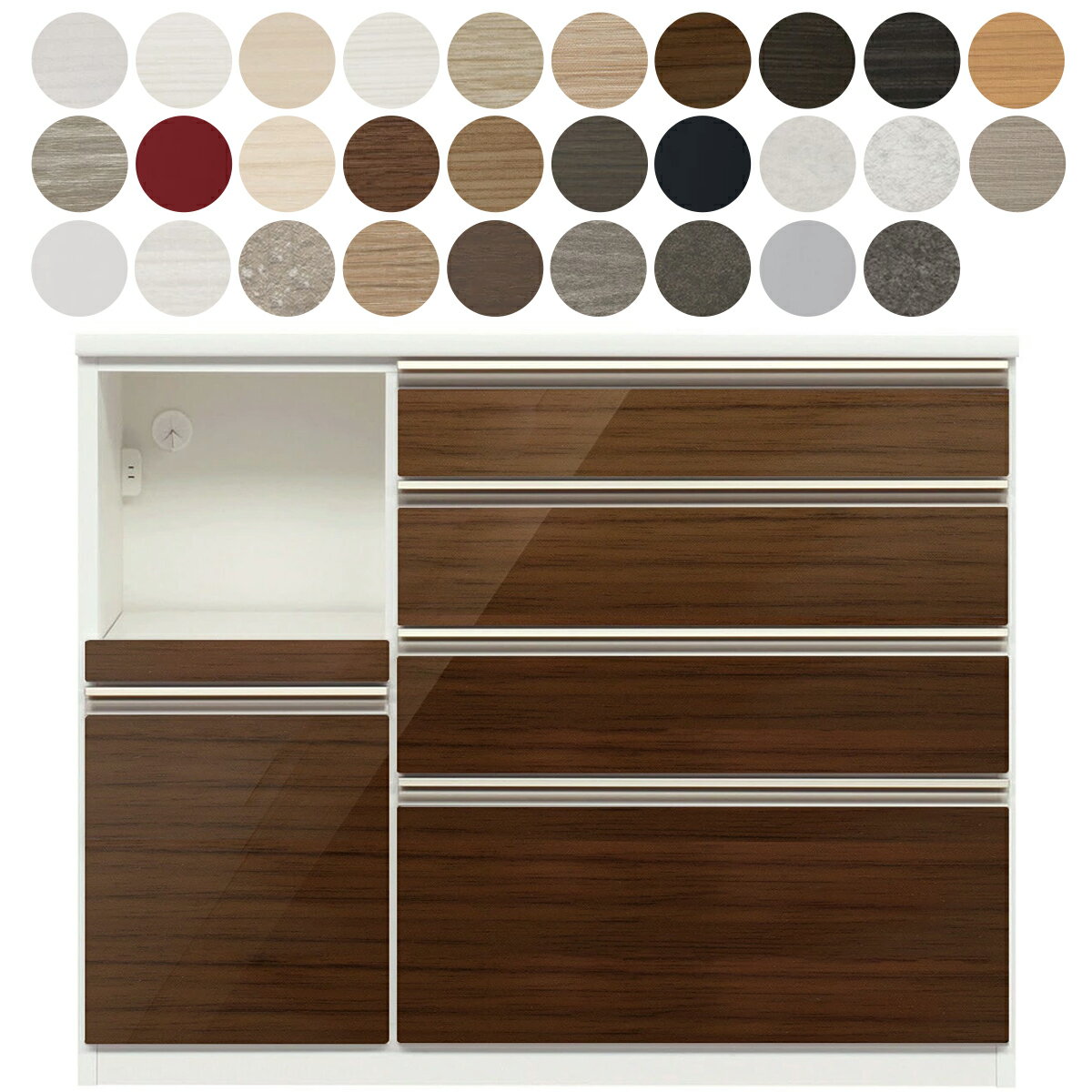 楽天市場】ニトリ キッチンカウンター ポスティア 120の通販