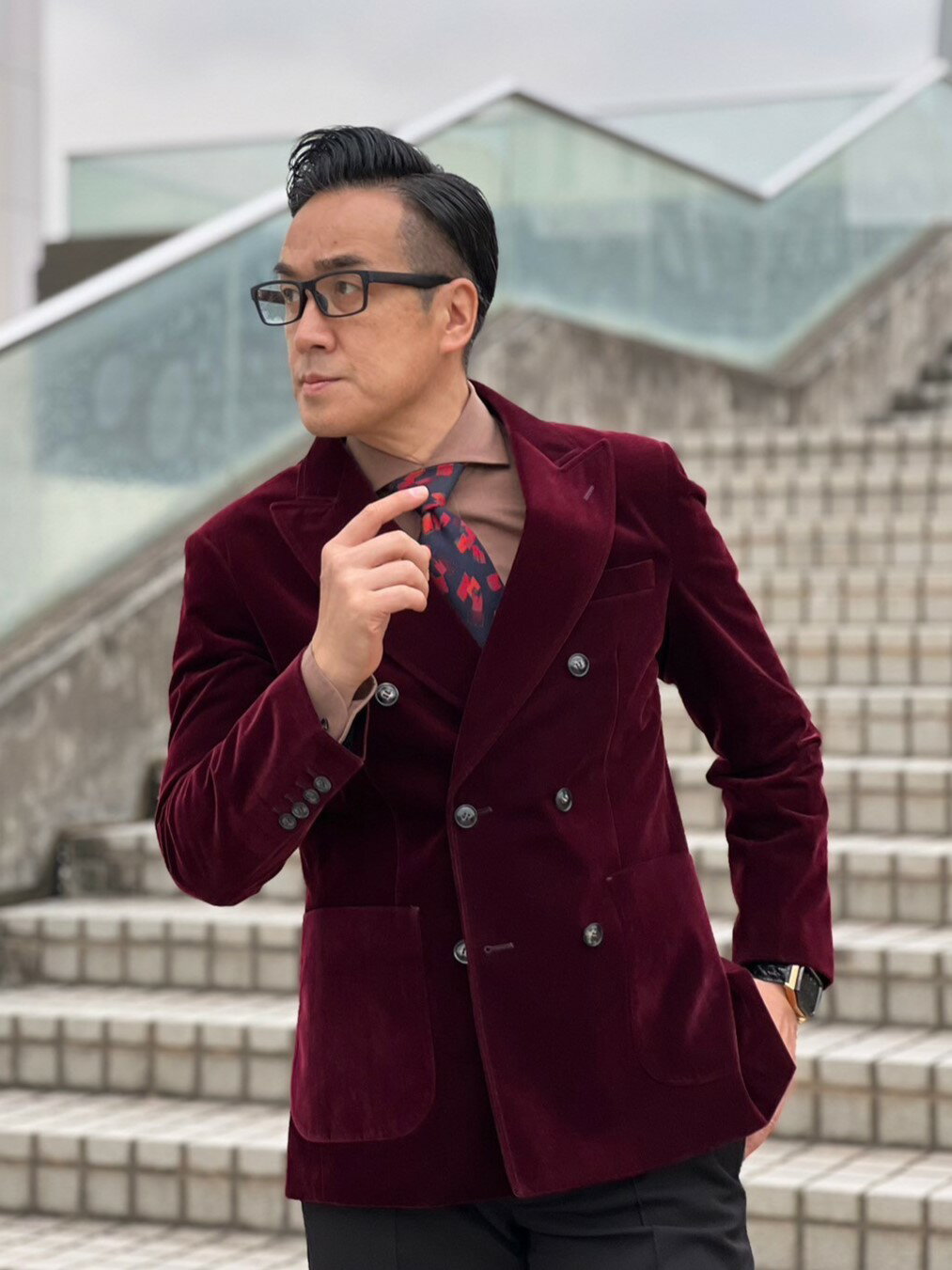 楽天市場】ワインレッド ベロアジャケット（コート・ジャケット