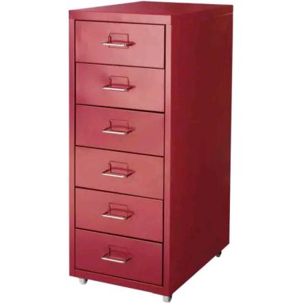 イケア IKEA HELMER ヘルメル引き出しユニット, キャスター付き