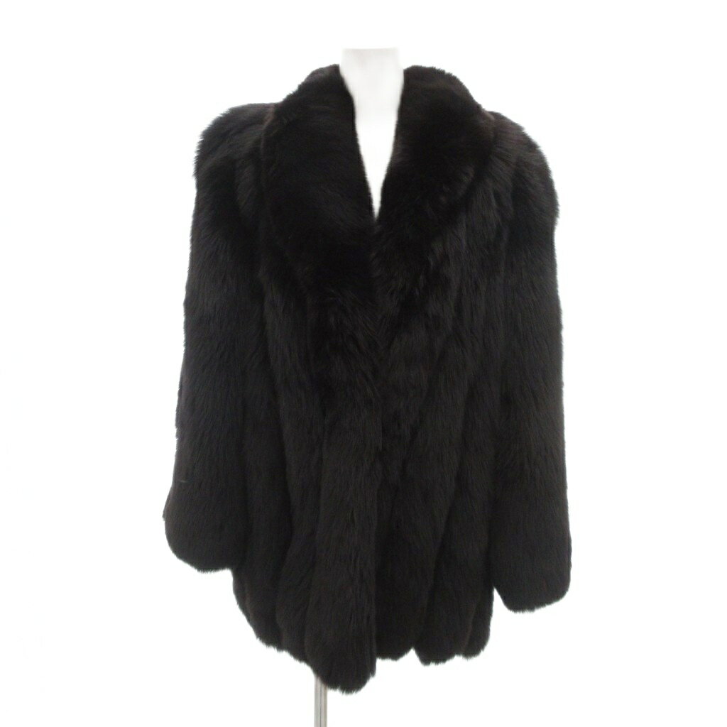 サガフォックス SAGA FOX 銀サガ ファーコート ハーフ ミドル