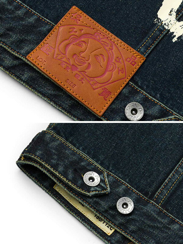EVISU エヴィス ジーンズ 大黒 エビス デニムジャケット 3rd 4th G