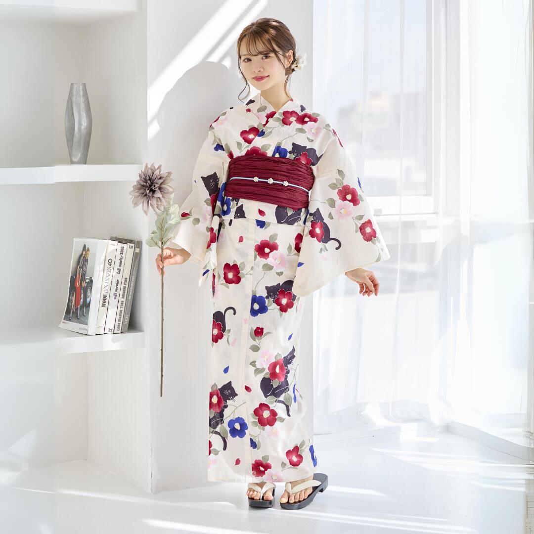 楽天市場】黒猫 浴衣の通販