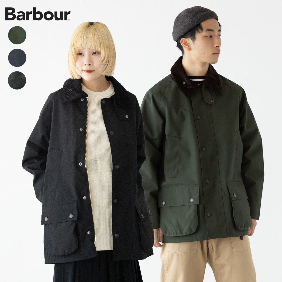 楽天市場】バブアー ビデイル sl 34（カラーカーキグリーン）（メンズ