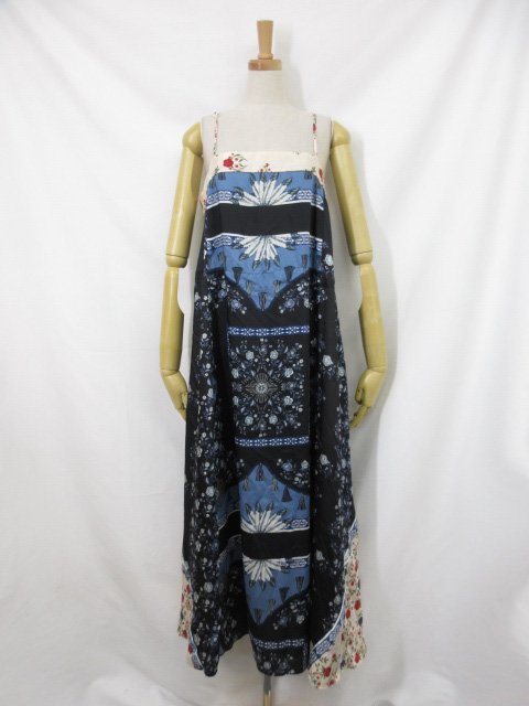 美品】Sandroサンドロ/リブニットロングワンピース黒34 Sandro