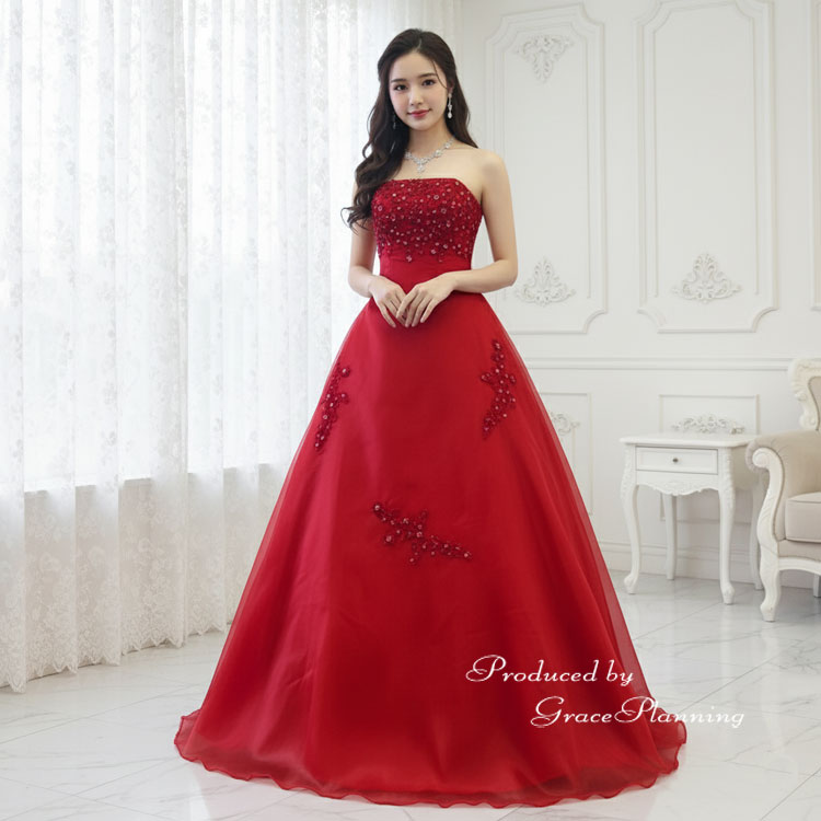 楽天市場】カラードレス 演奏会用 サーモンピンクの通販