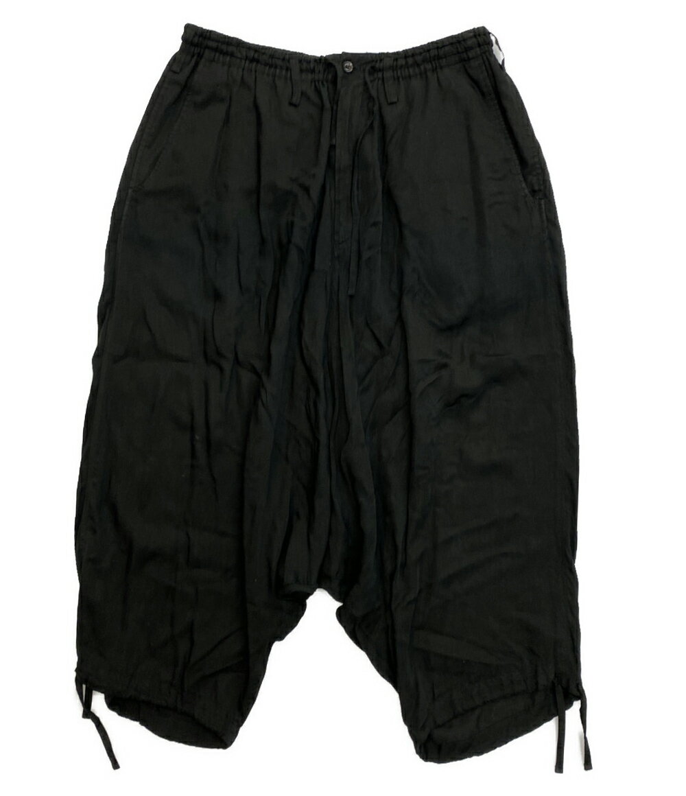 楽天市場】ヨウジヤマモト サルエルパンツ（カラーブラック）の通販