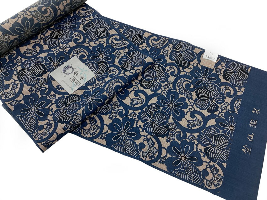 楽天市場】竺仙 奥州小紋（浴衣｜和服）：レディースファッションの通販