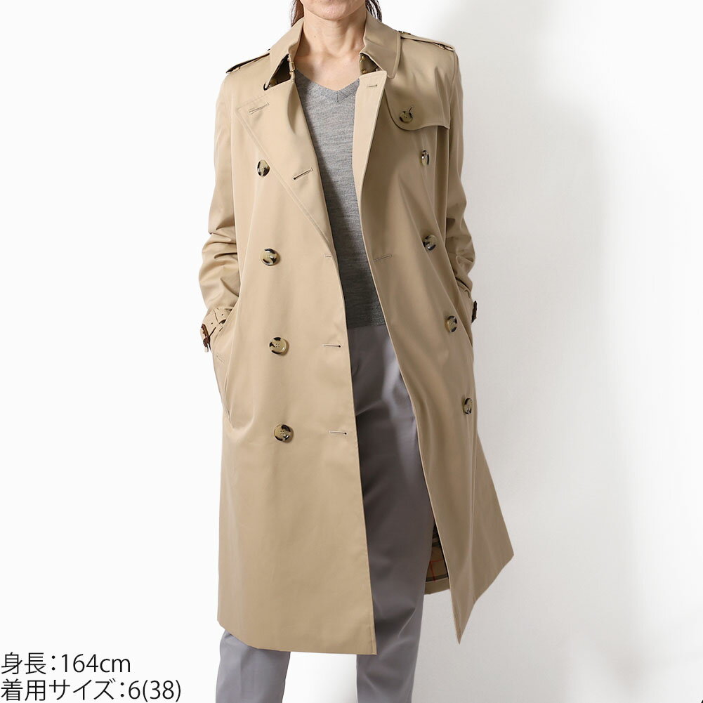 楽天市場】トレンチコート バーバリー ケンジントン ロングの通販